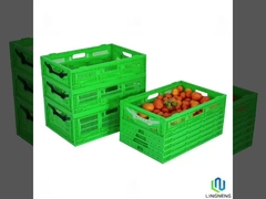 45L αναδιπλούμενα πλαστικά κουτιά αποθήκευσης, ορθογώνιο αναδιπλούμενο κουτί αποθήκευσης